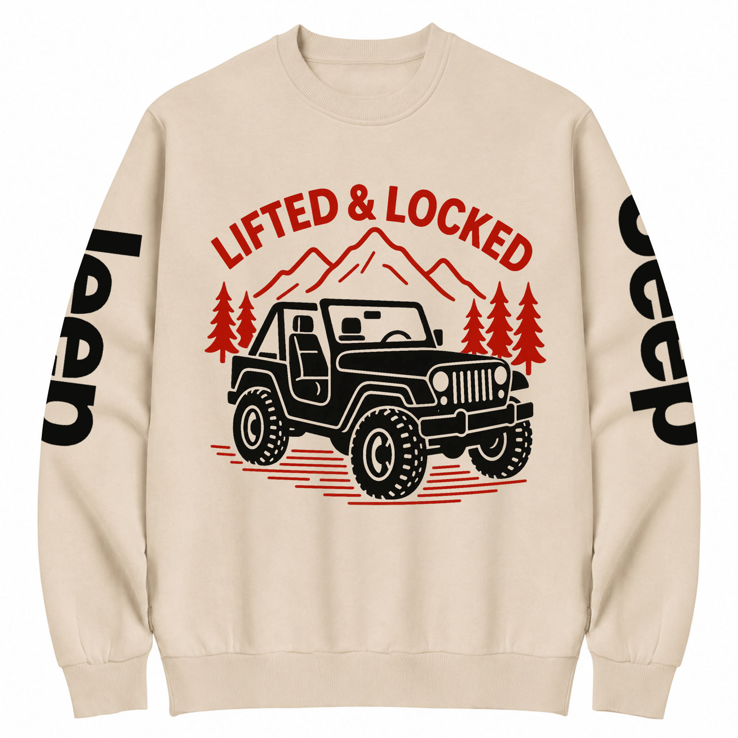 Lifted & Locked Cotton Sweatshirt