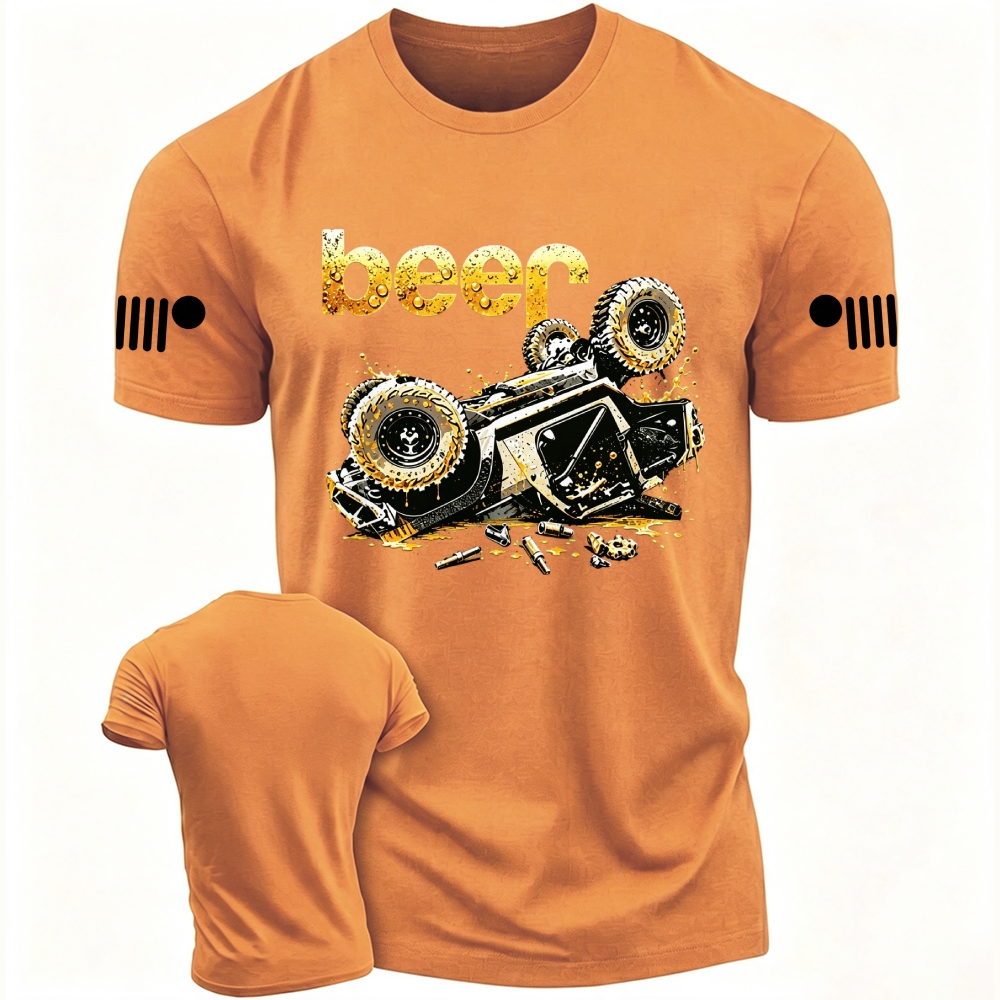 Funny Overturn Beer Grille Jp Unisex T-Shirt