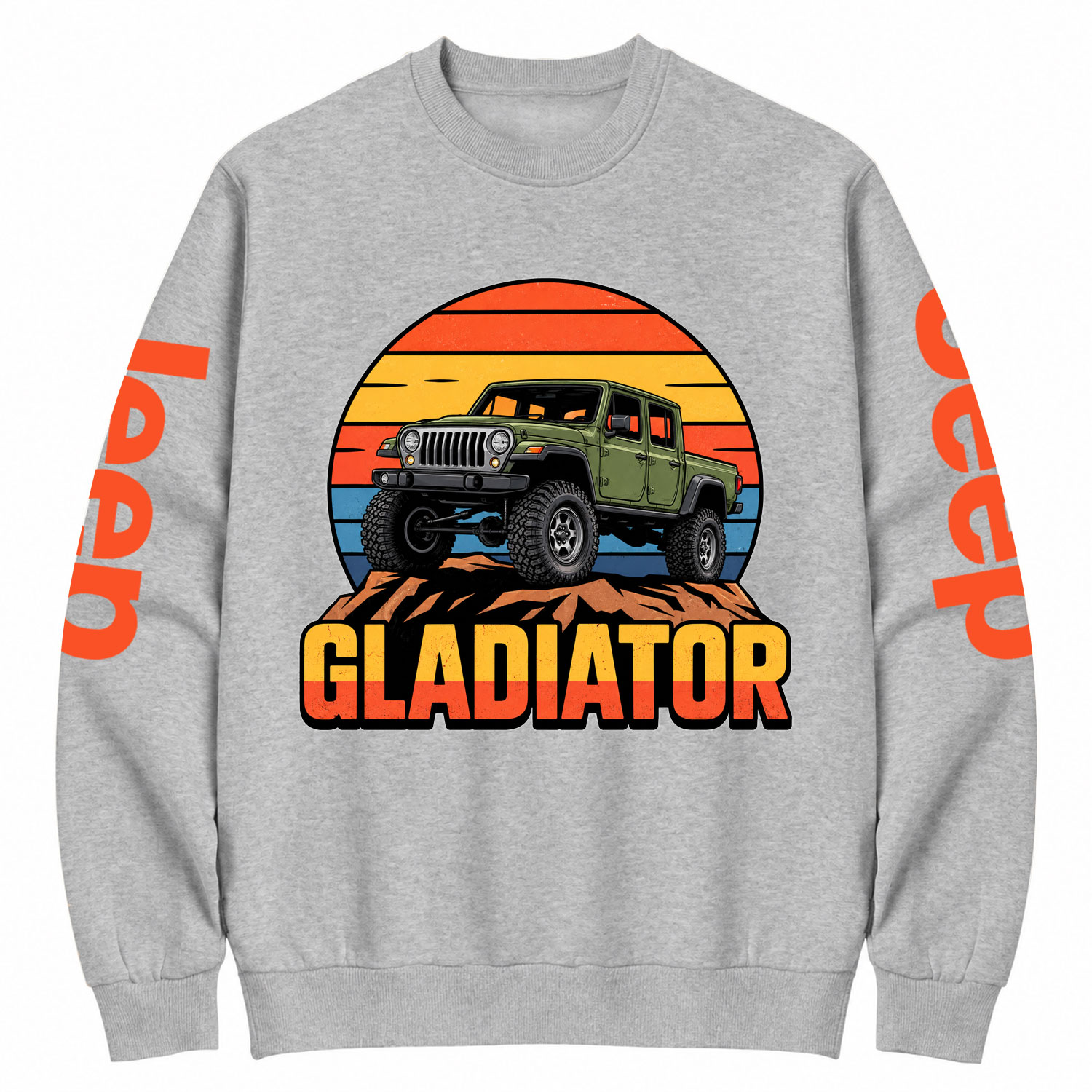 Gladiator Off Road Jp Unisex Cotton Sweatshirt