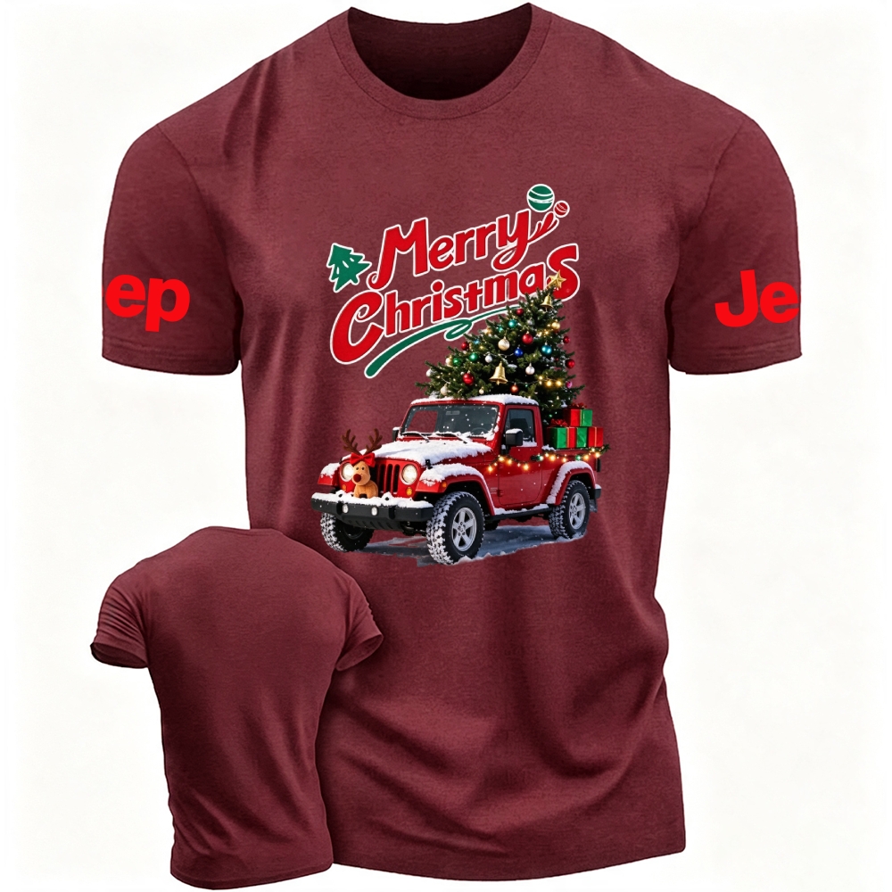 Merry Christmas Elk Gladiator Jp Unisex T-shirt