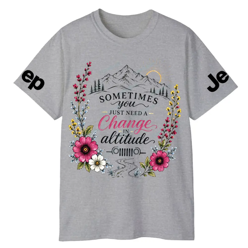 Change In Altitude Cotton T-shirt
