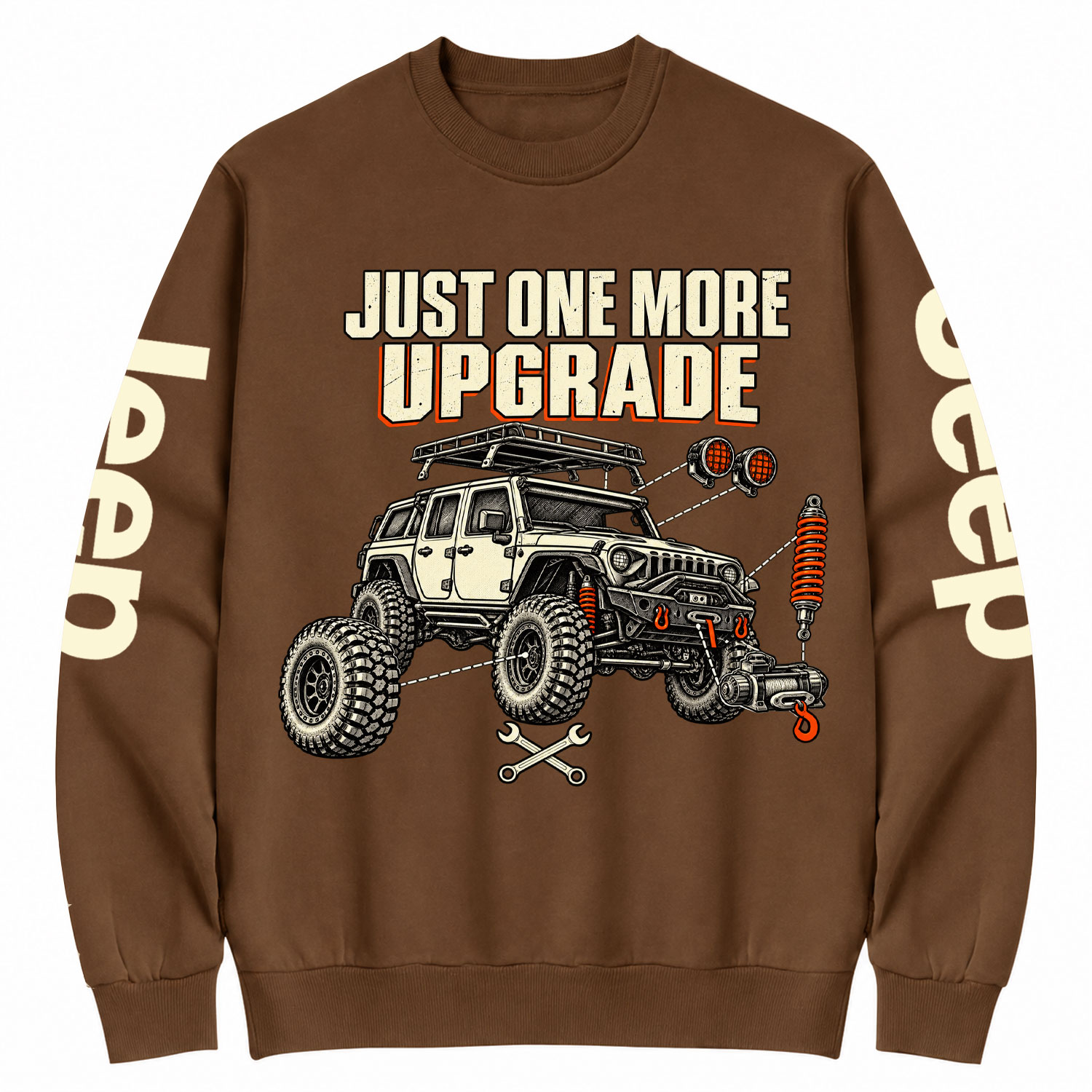 Just One More Upgrade Cotton Sweatshirt