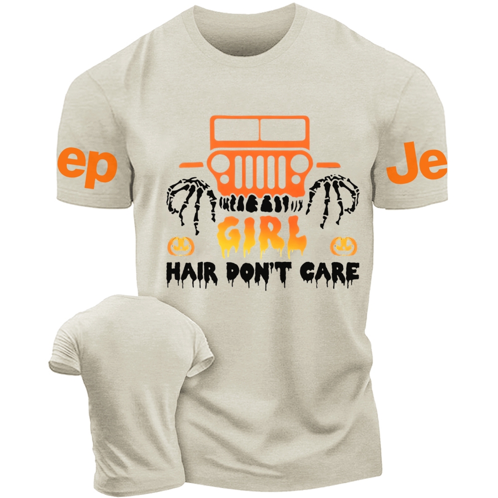 Halloween Girl Hair Don't Jp Unisex T-shirt