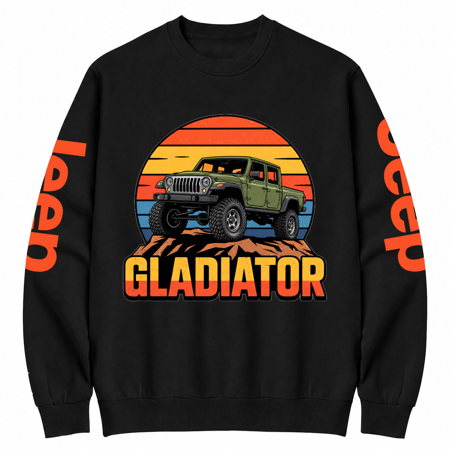 Gladiator Off Road Jp Unisex Cotton Sweatshirt