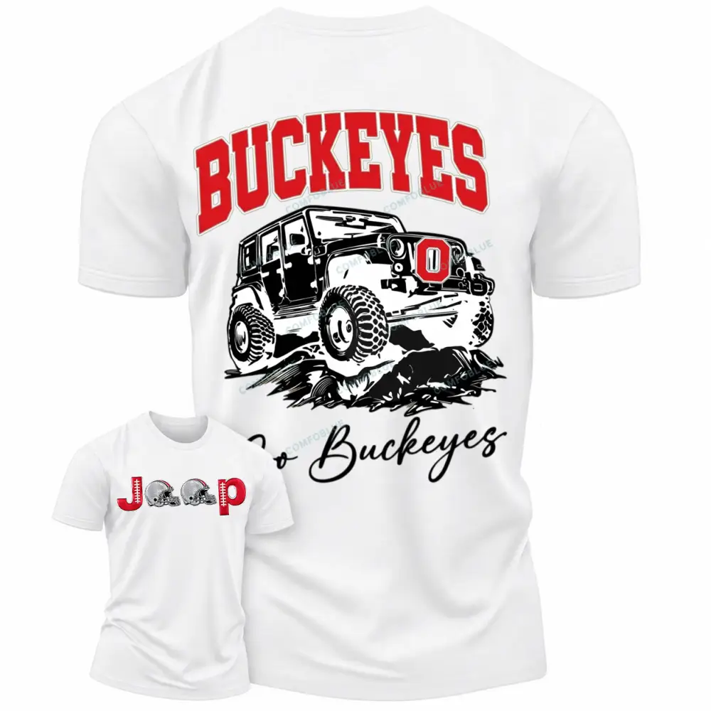 Ohio State Buckeyes x Jp Fans Cotton T-shirt