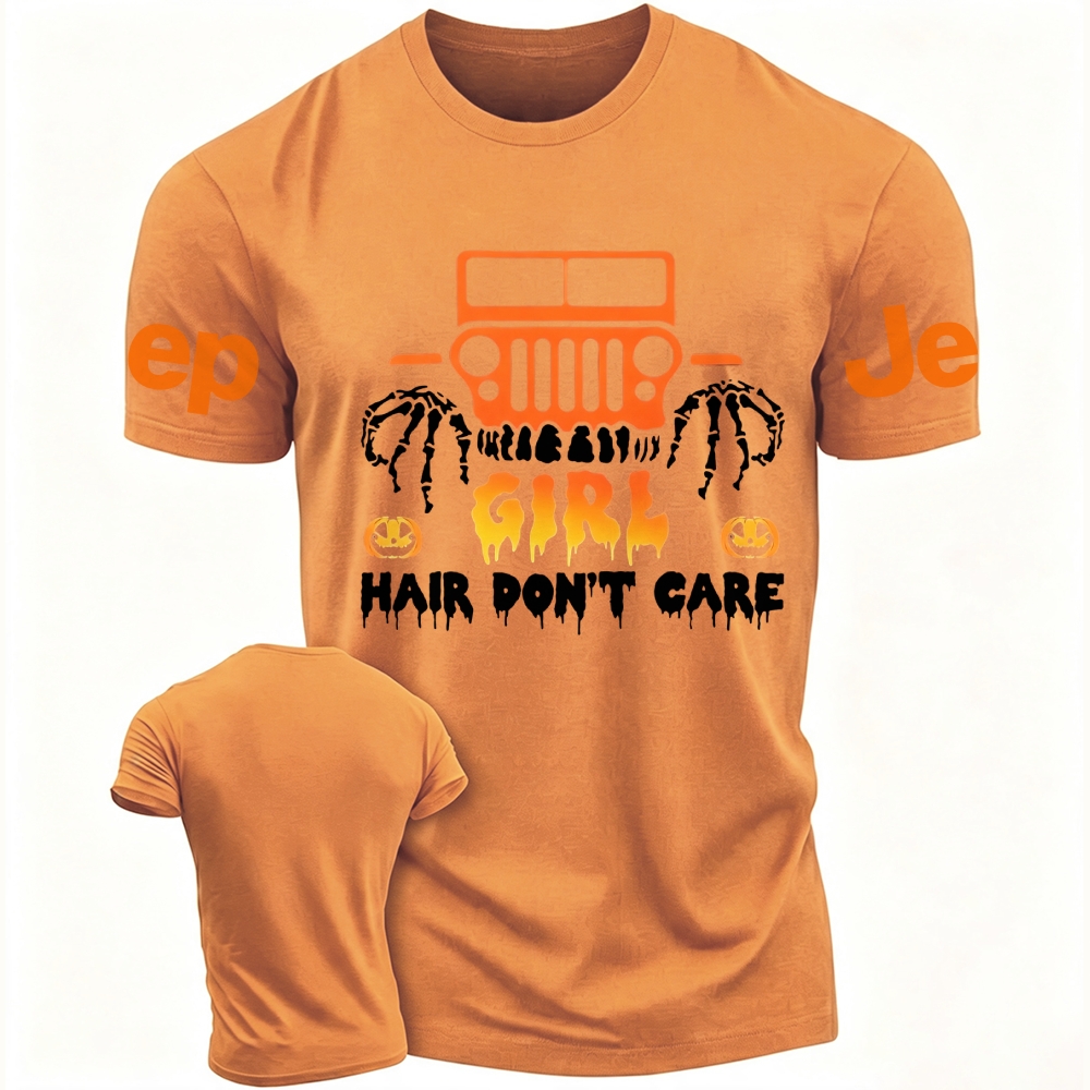 Halloween Girl Hair Don't Jp Unisex T-shirt