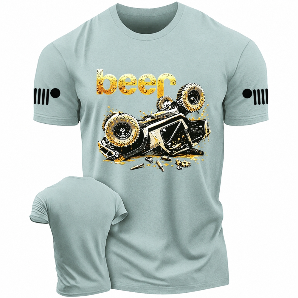 Funny Overturn Beer Grille Jp Unisex T-Shirt