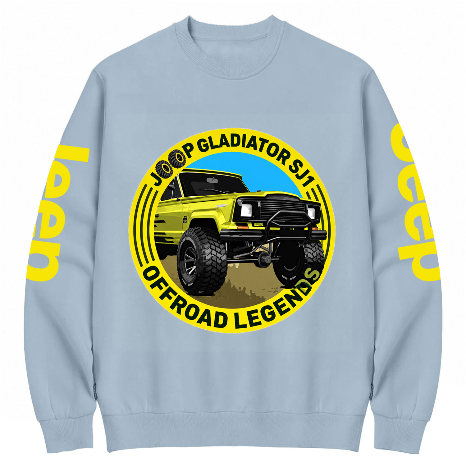 4x4 Offroad Legends Unisex Cotton Sweatshirt