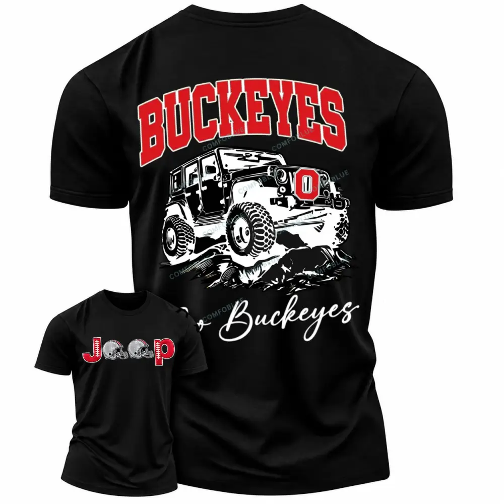 Ohio State Buckeyes x Jp Fans Cotton T-shirt