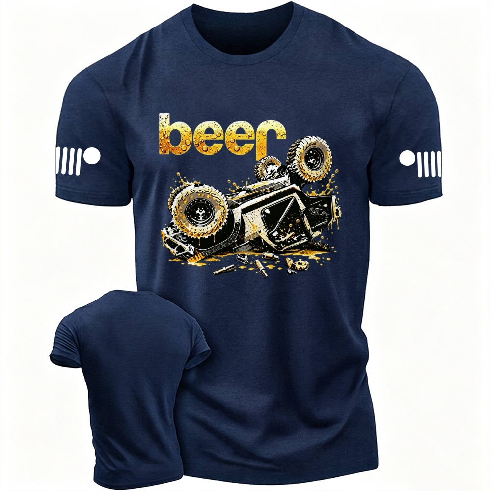 Funny Overturn Beer Grille Jp Unisex T-Shirt