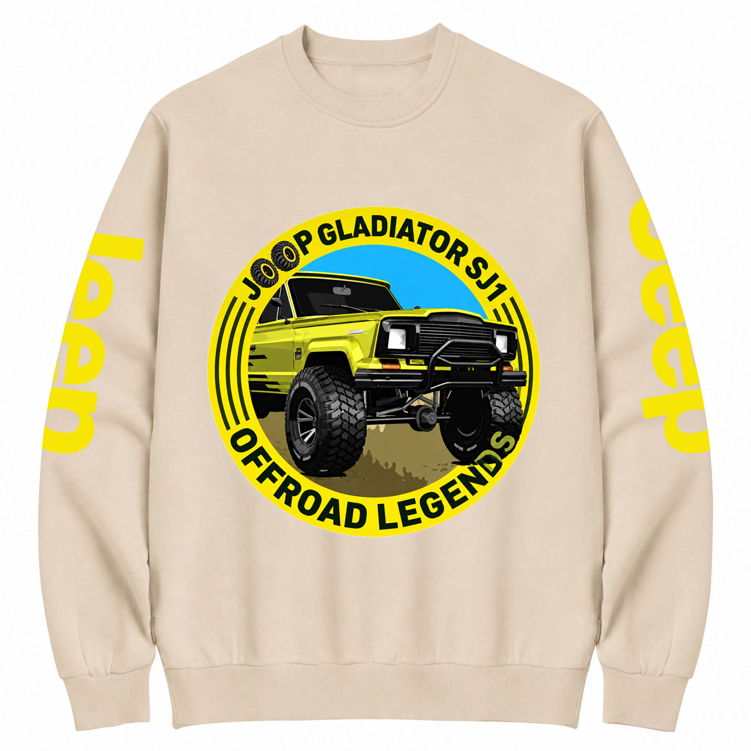 4x4 Offroad Legends Unisex Cotton Sweatshirt