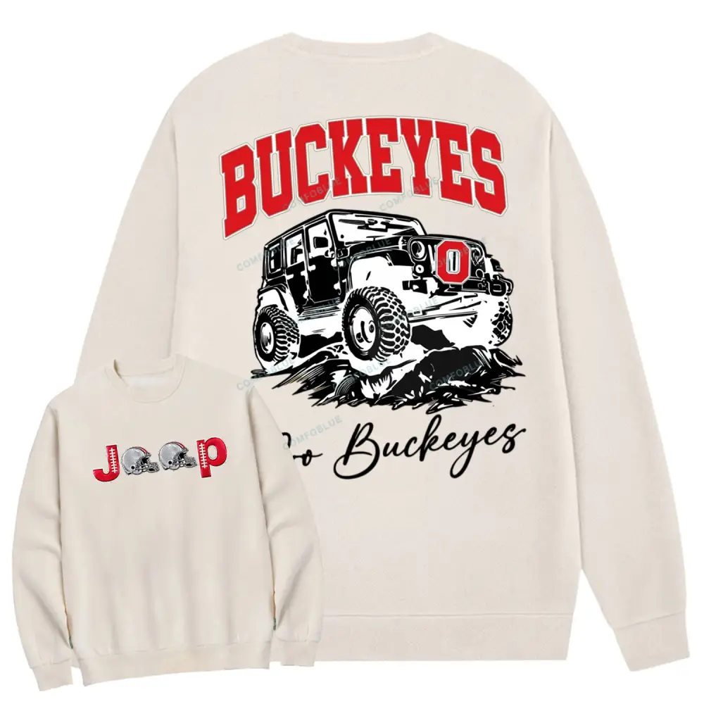 Ohio State Buckeyes x Jp Fans Crew-Neck Sweatshirt