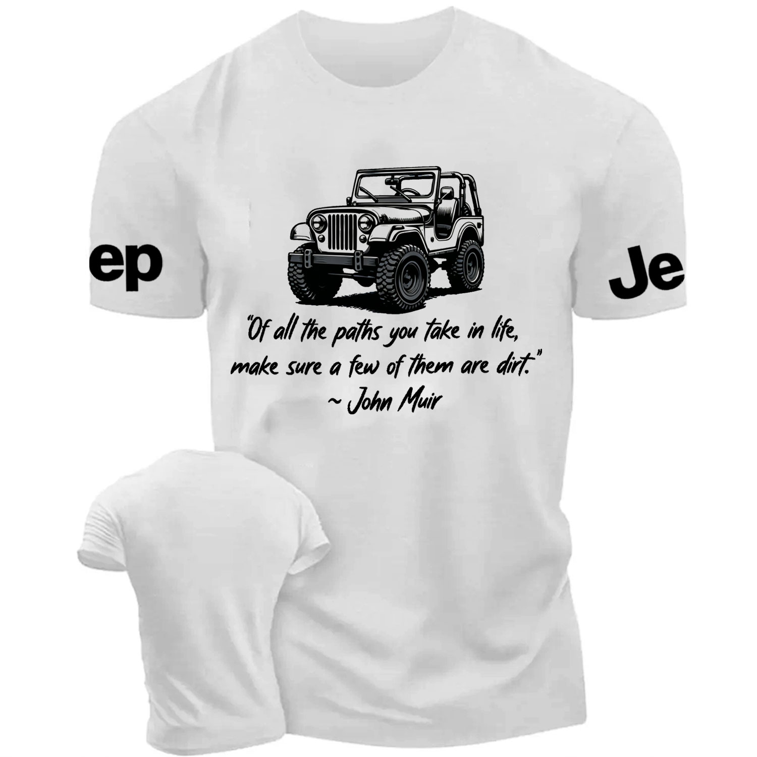 Dirt Path John Muir Quote Jp Unisex T-Shirt