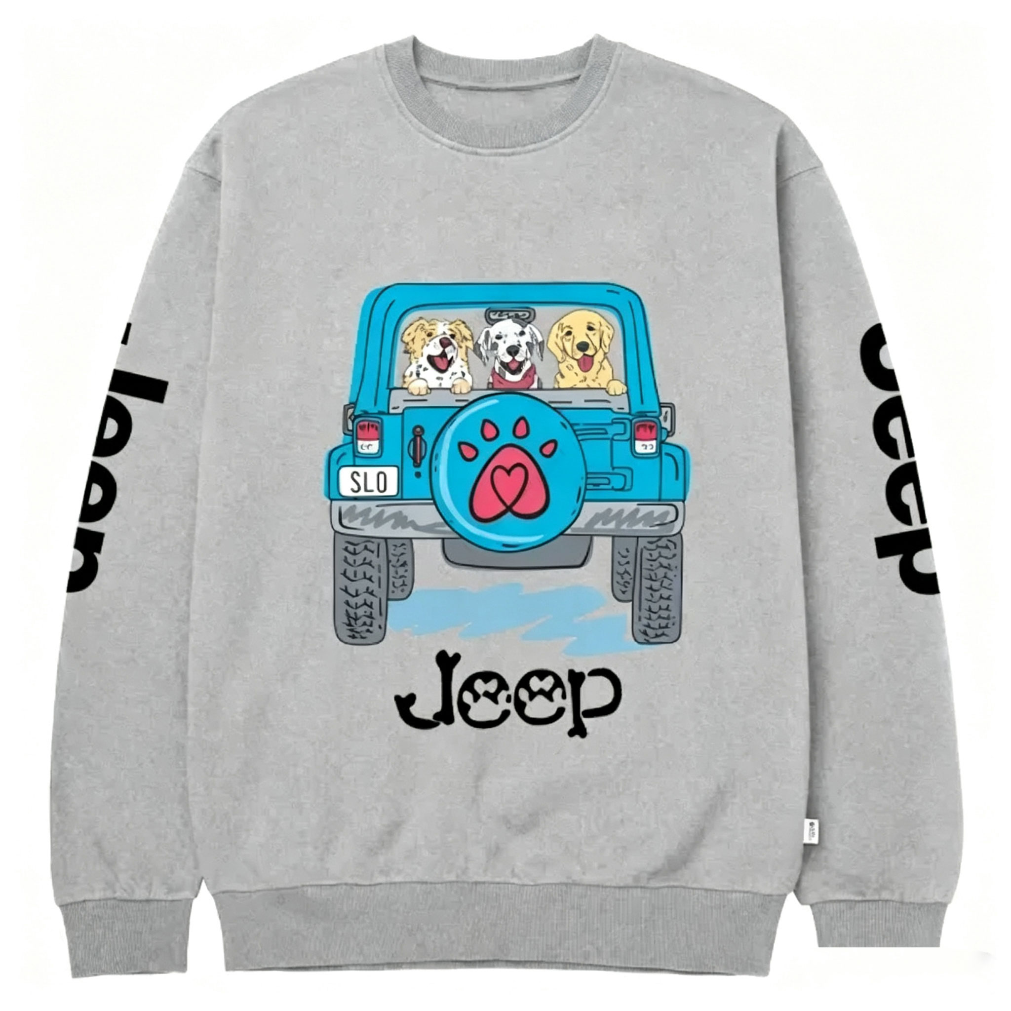 Dogs Pets Travel In Car Jp Unisex Sweatshirt