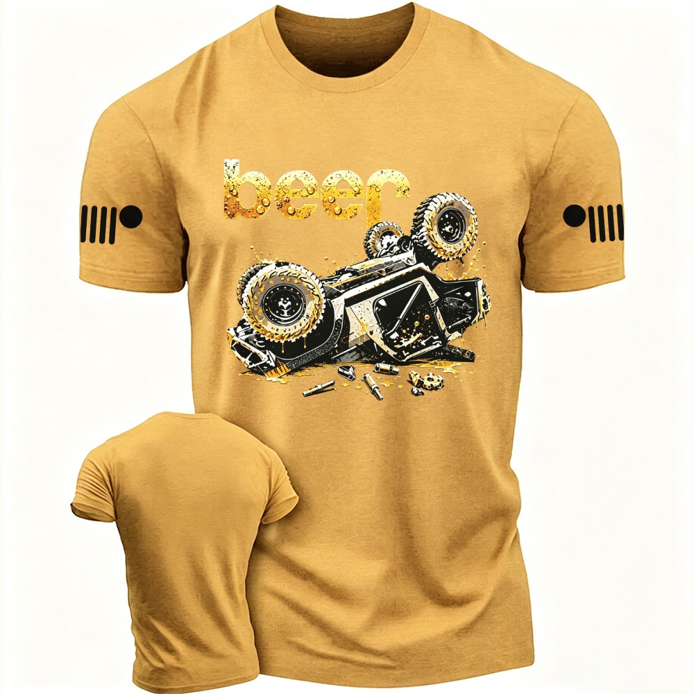 Funny Overturn Beer Grille Jp Unisex T-Shirt