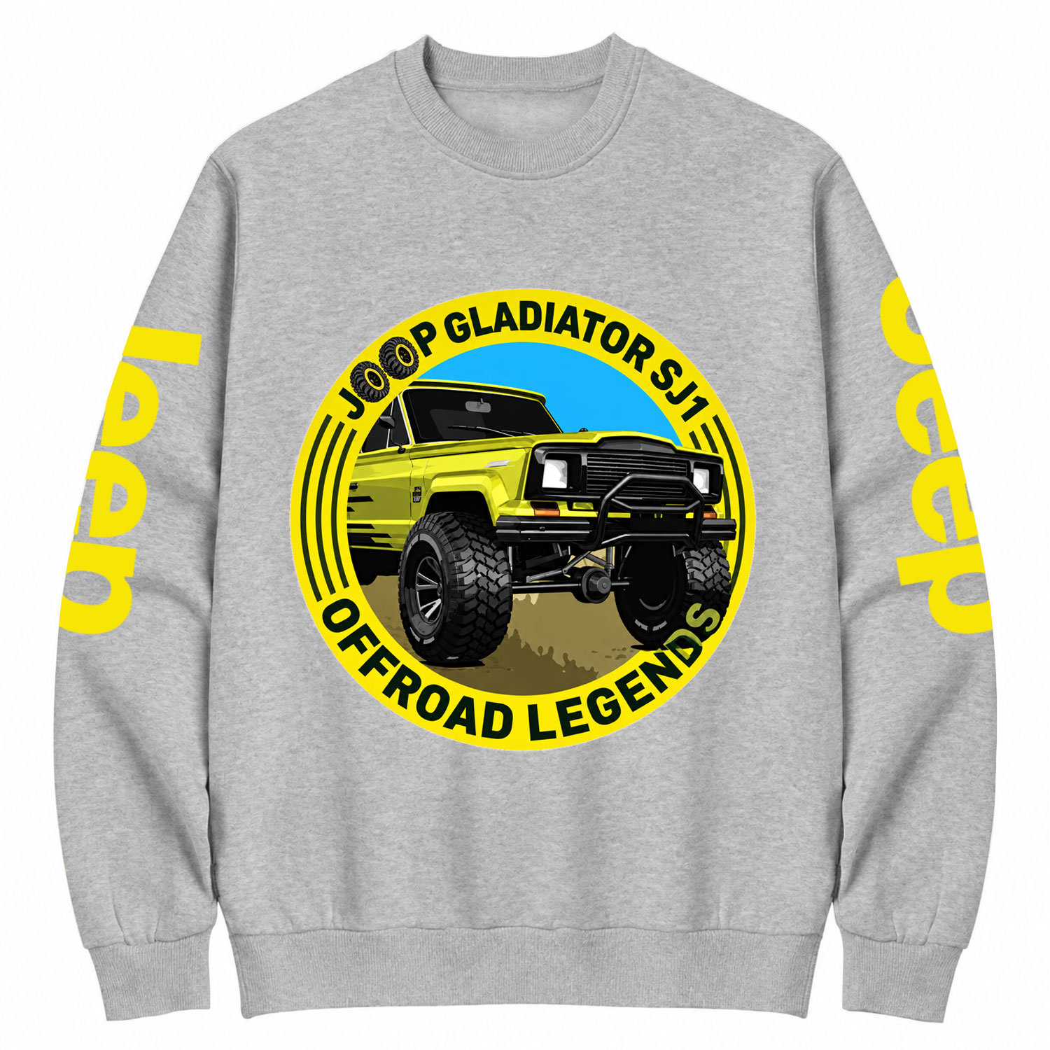 4x4 Offroad Legends Unisex Cotton Sweatshirt