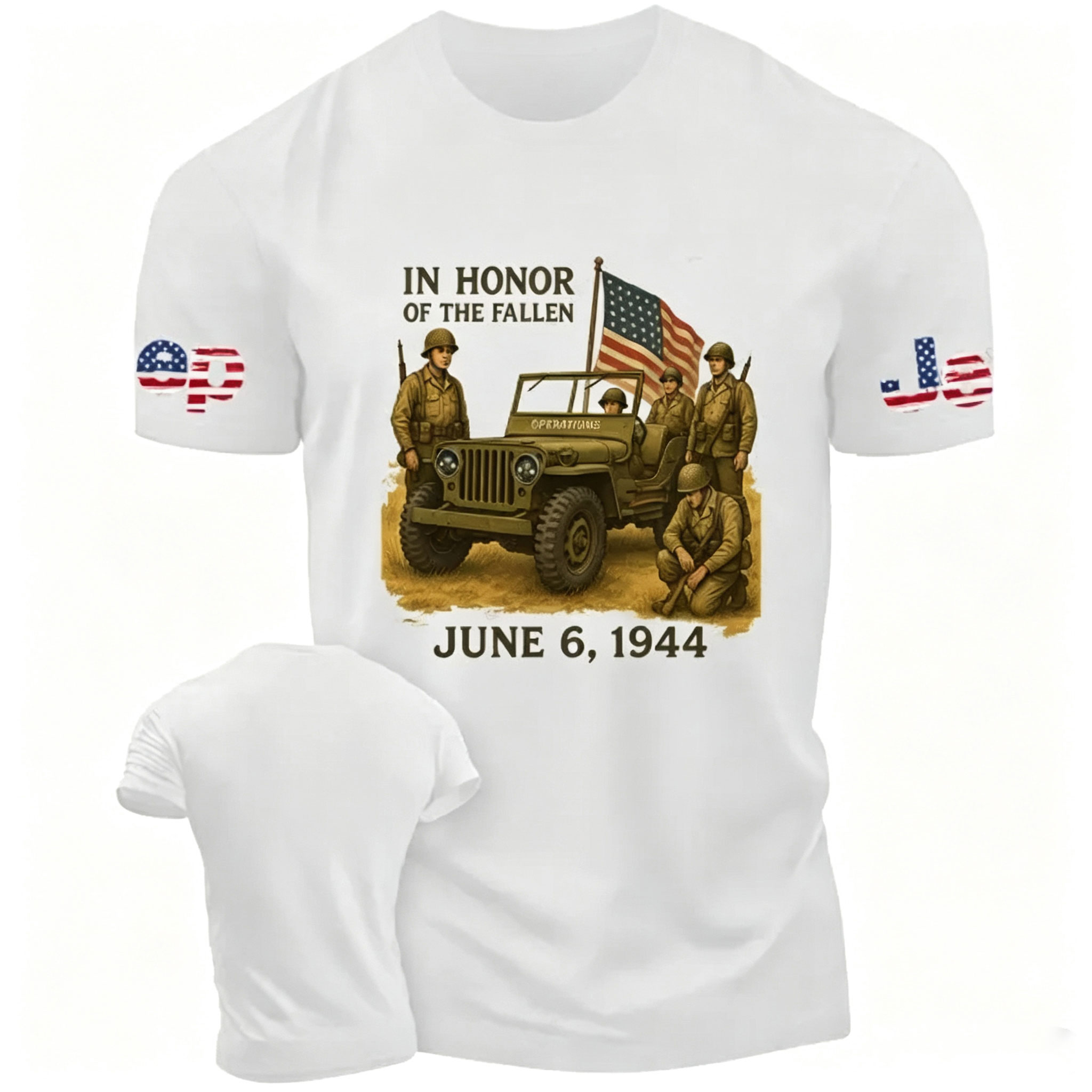 Soldiers In Honor Of The Fallen June 6 1944 Unisex T-shirt 