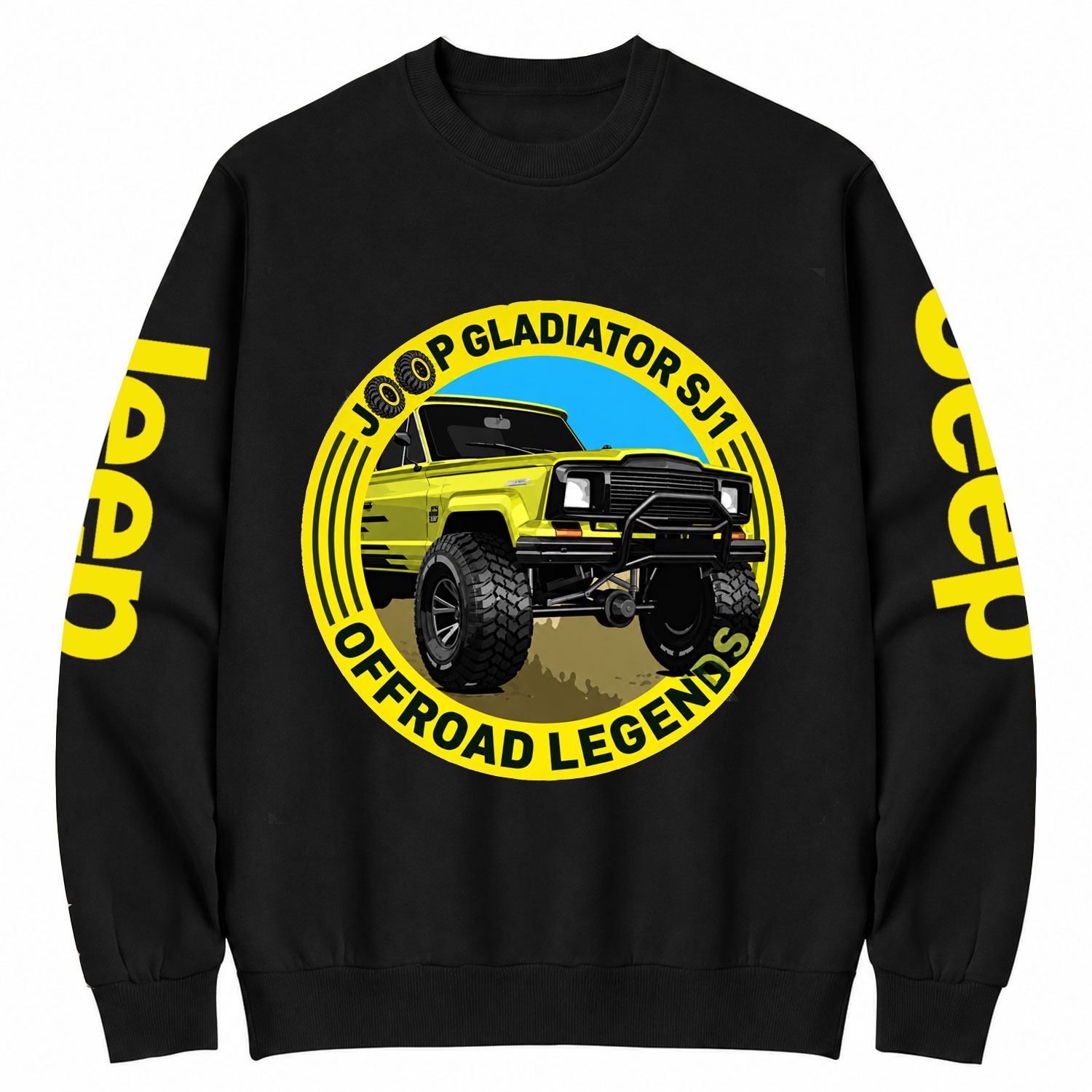 4x4 Offroad Legends Unisex Cotton Sweatshirt