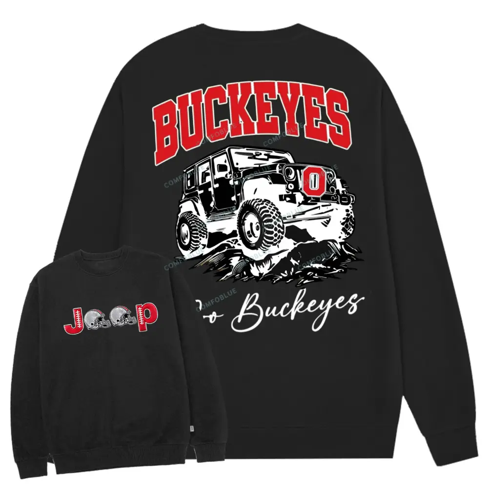 Ohio State Buckeyes x Jp Fans Crew-Neck Sweatshirt