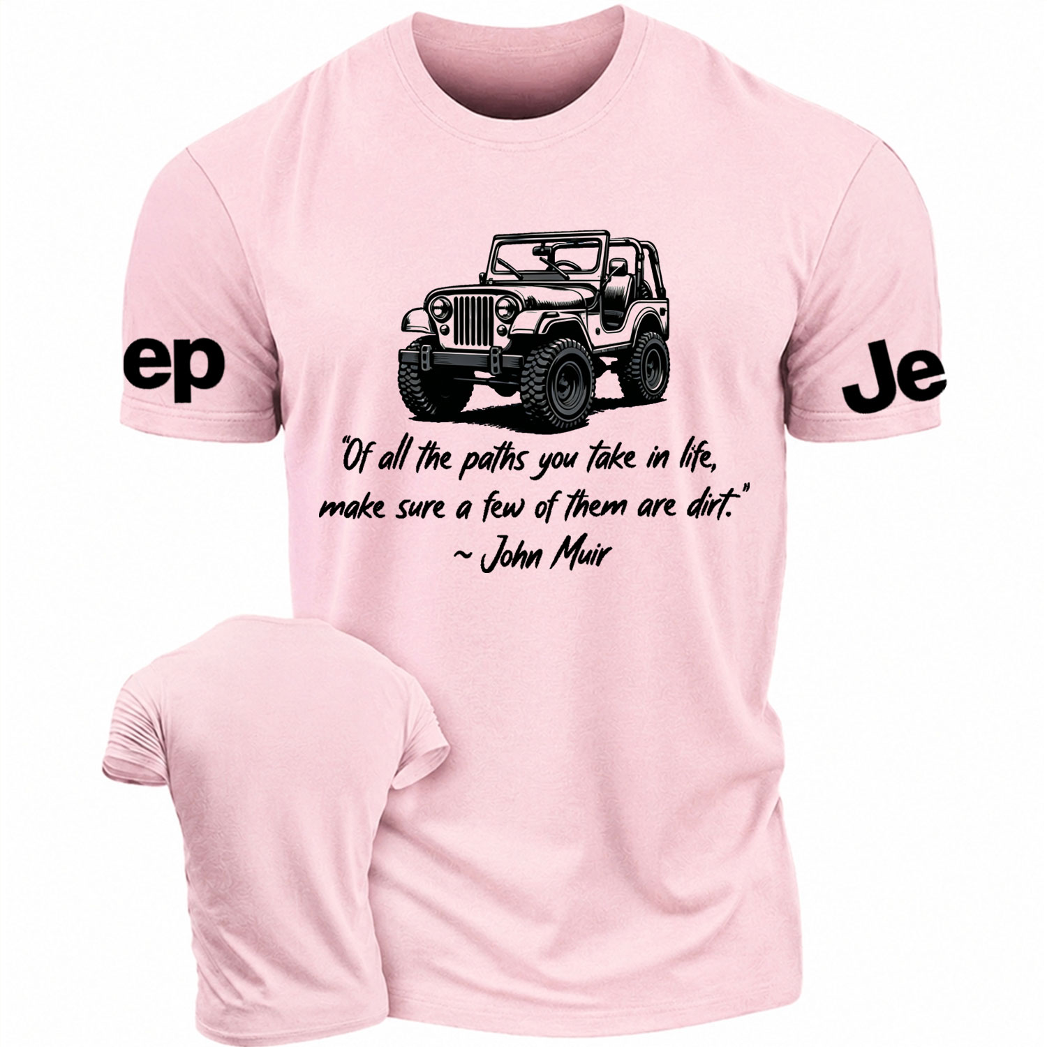 Dirt Path John Muir Quote Jp Unisex T-Shirt