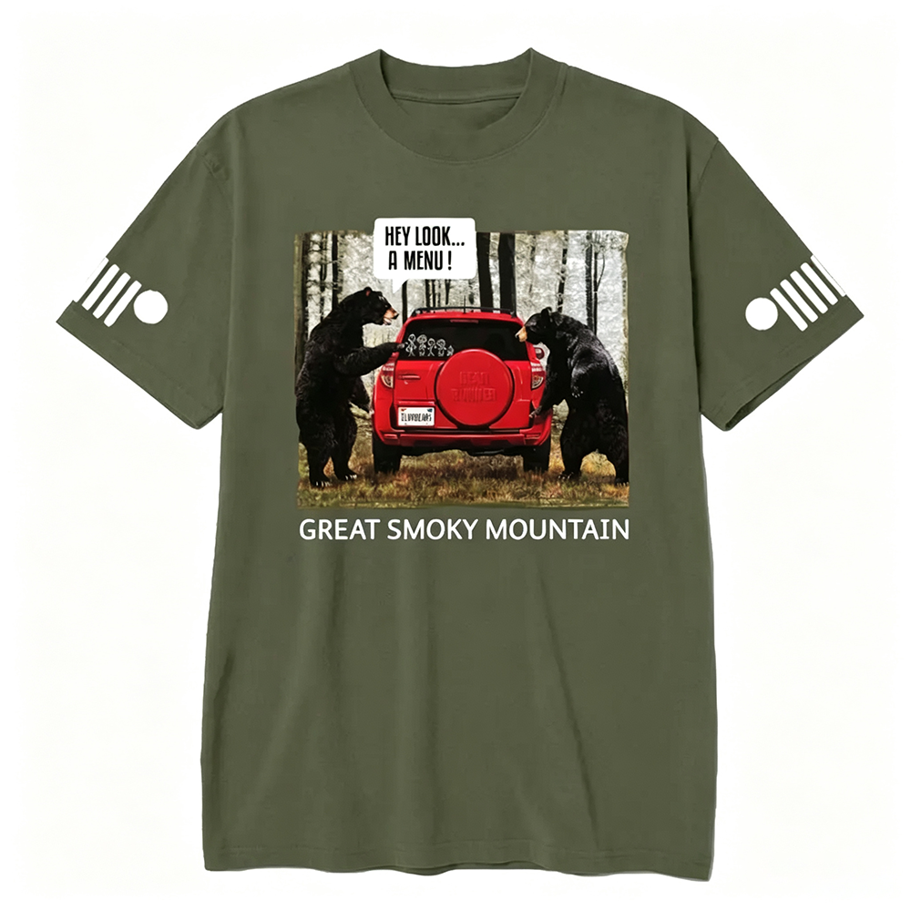 Great Smoky Mountain Bears  JP Unisex T-shirt