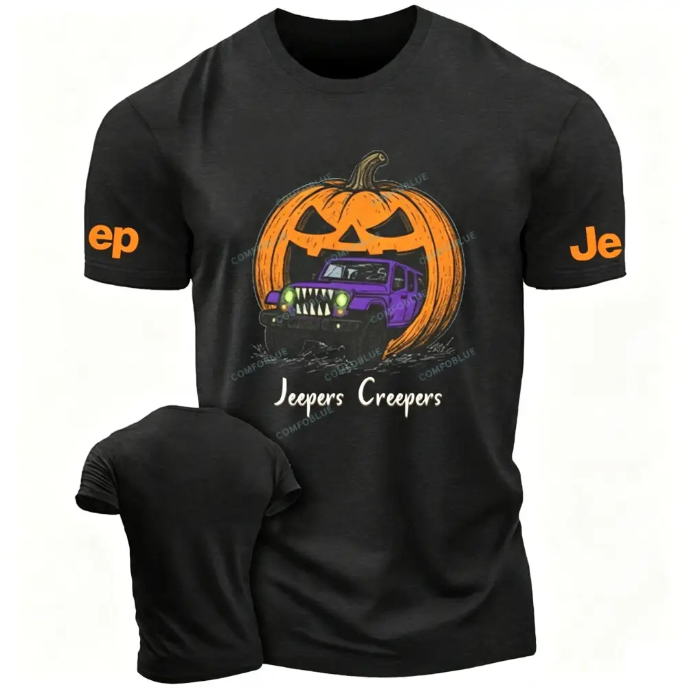 Spooky Halloween Pumpkin Creepers Jp T-Shirt