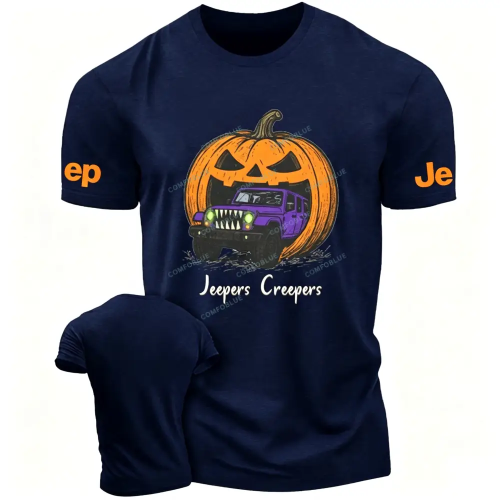 Spooky Halloween Pumpkin Creepers Jp T-Shirt