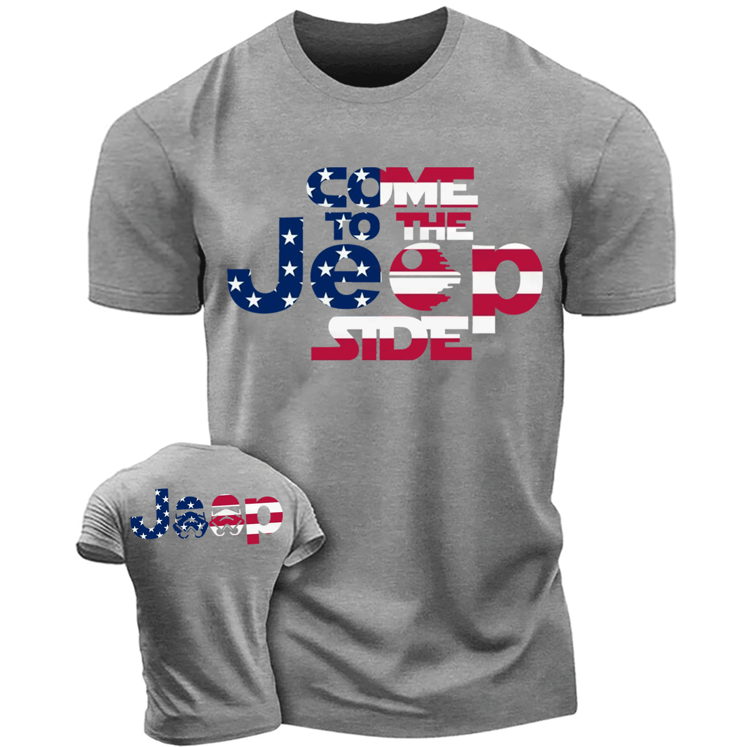 Come to the Jp Side American Flag Unisex T-shirt