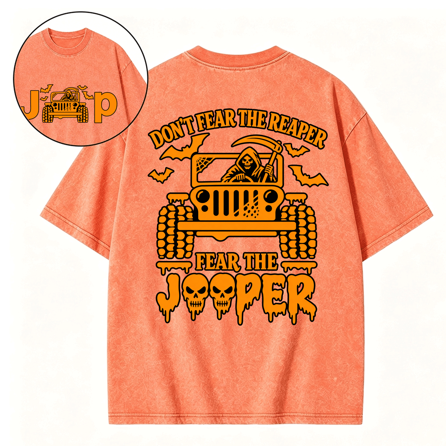 Don’t Fear The Reaper Fear The Jper Washed T-Shirt