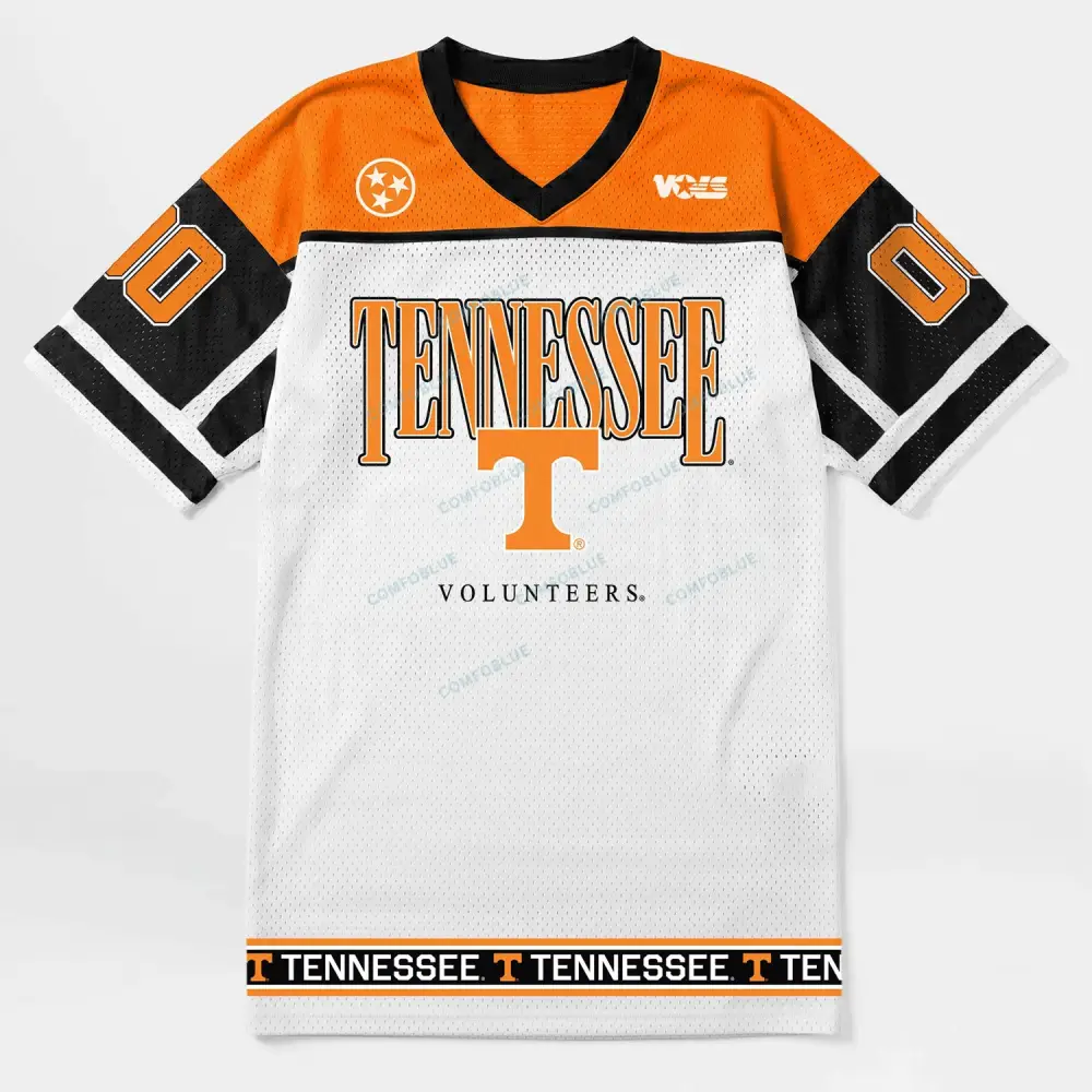 Tennessee Volunteers Hustle Mode V-Neck Fashion Jersey Dress