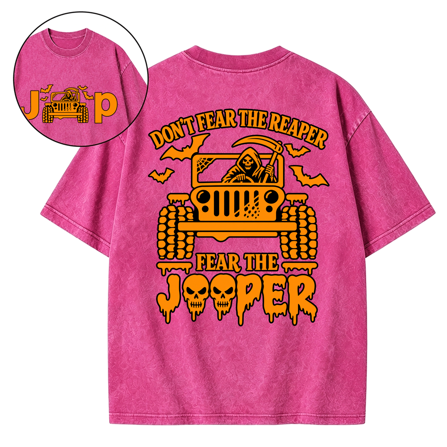 Don’t Fear The Reaper Fear The Jper Washed T-Shirt