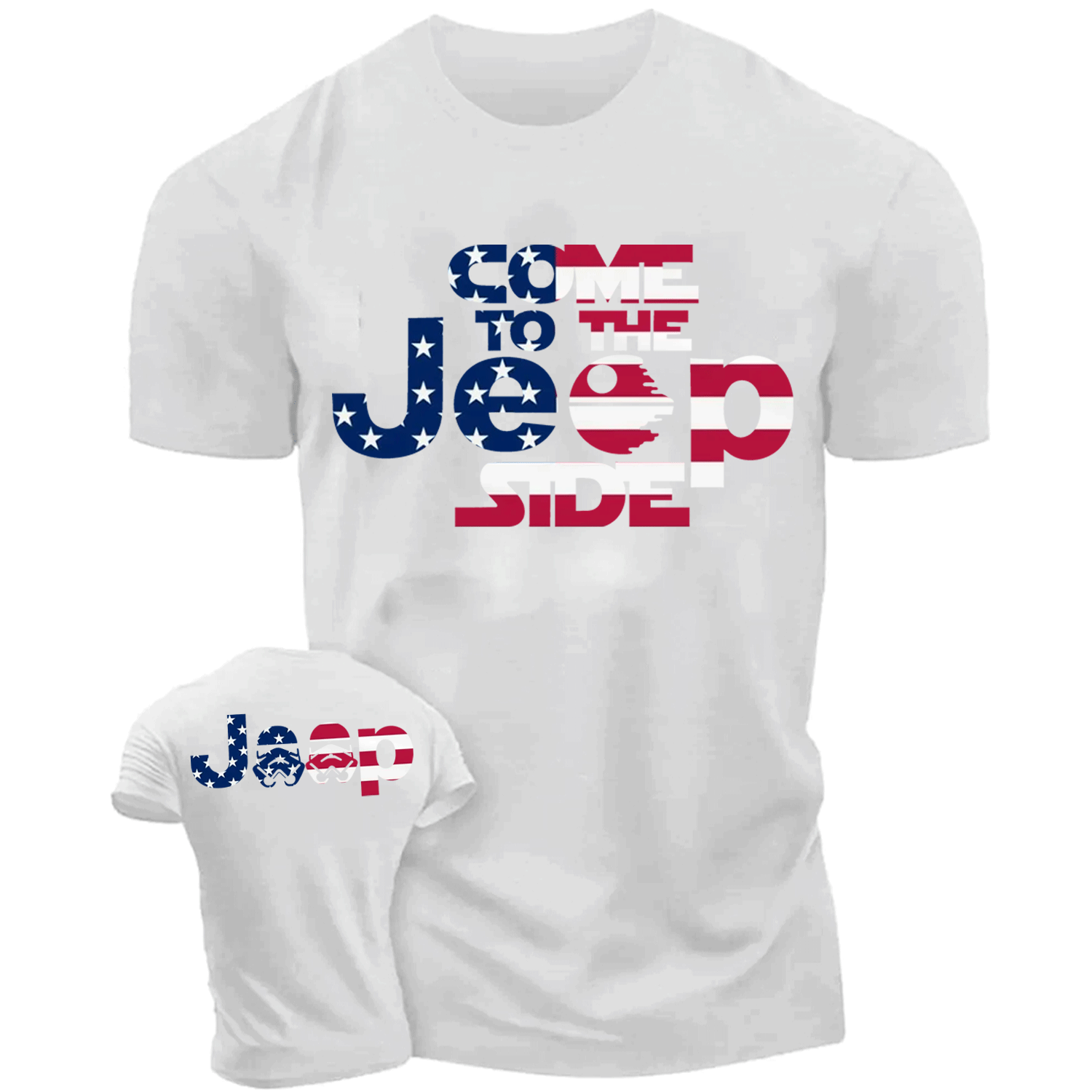 Come to the Jp Side American Flag Unisex T-shirt