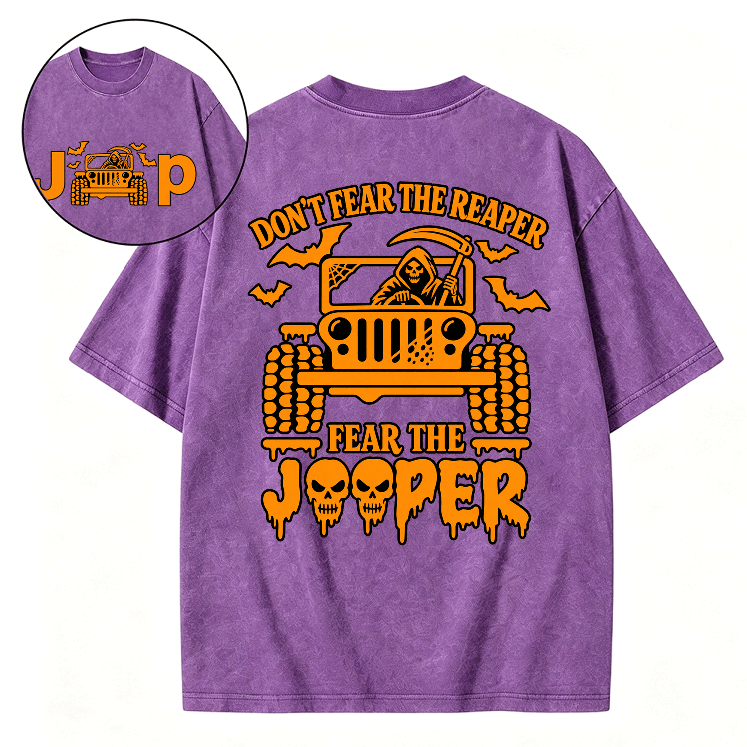 Don’t Fear The Reaper Fear The Jper Washed T-Shirt