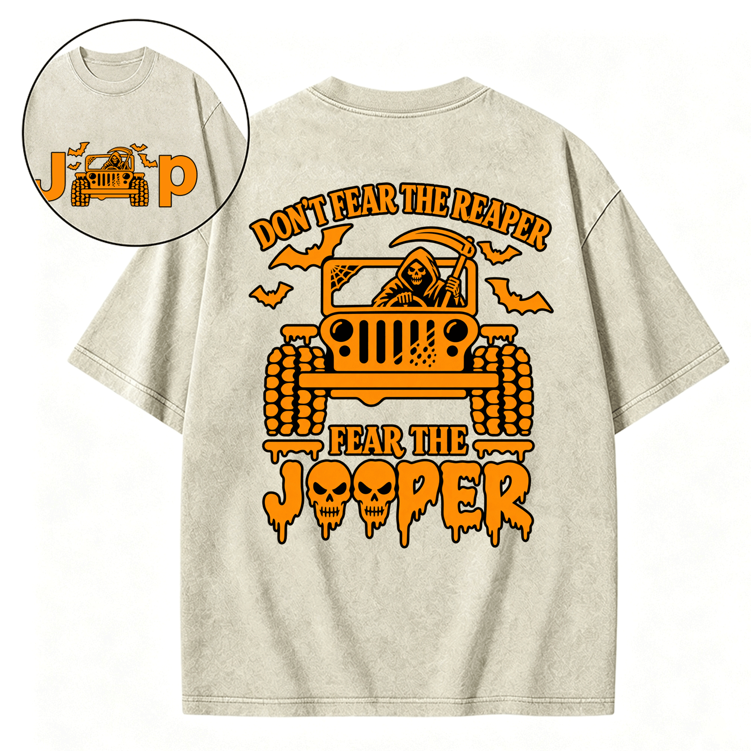 Don’t Fear The Reaper Fear The Jper Washed T-Shirt
