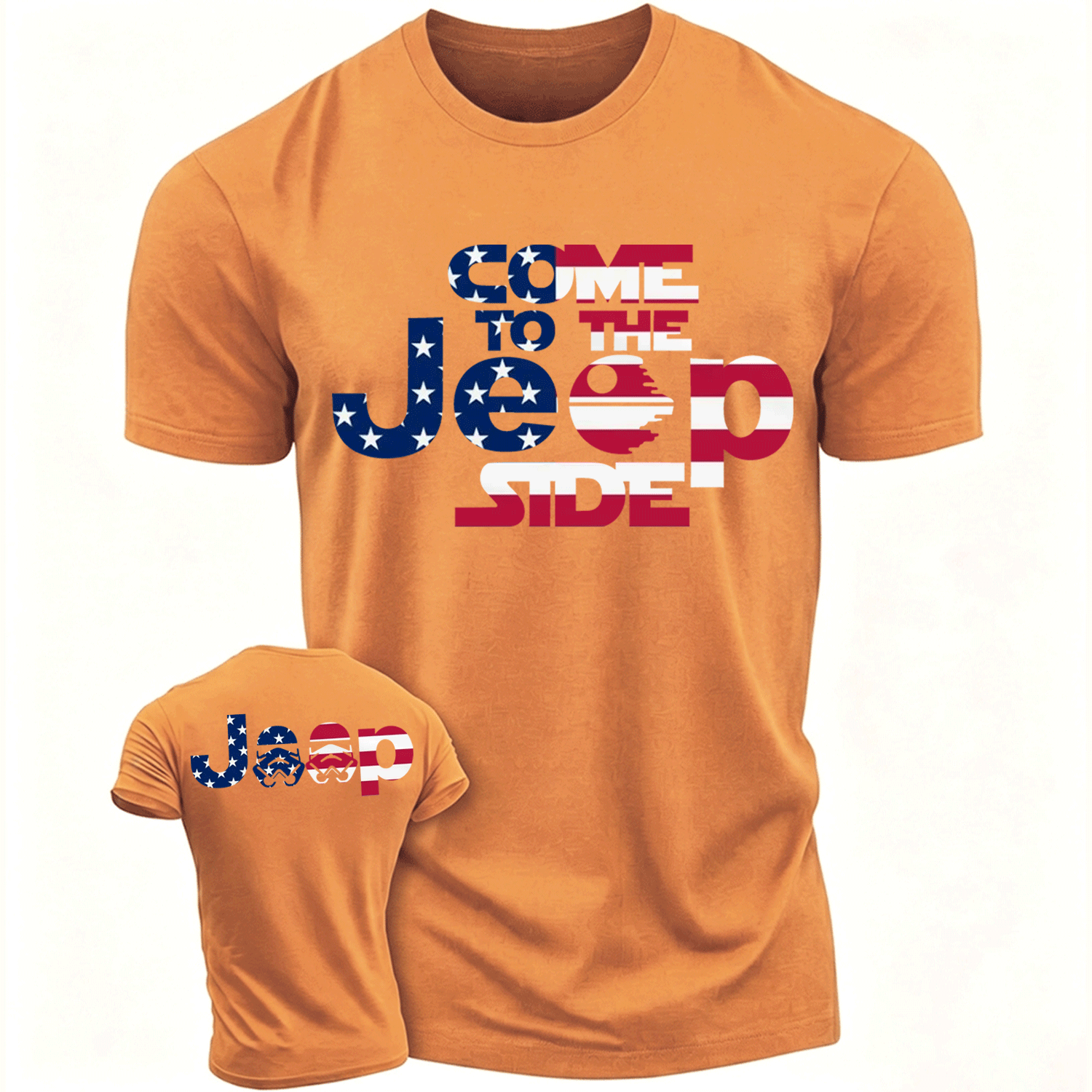 Come to the Jp Side American Flag Unisex T-shirt