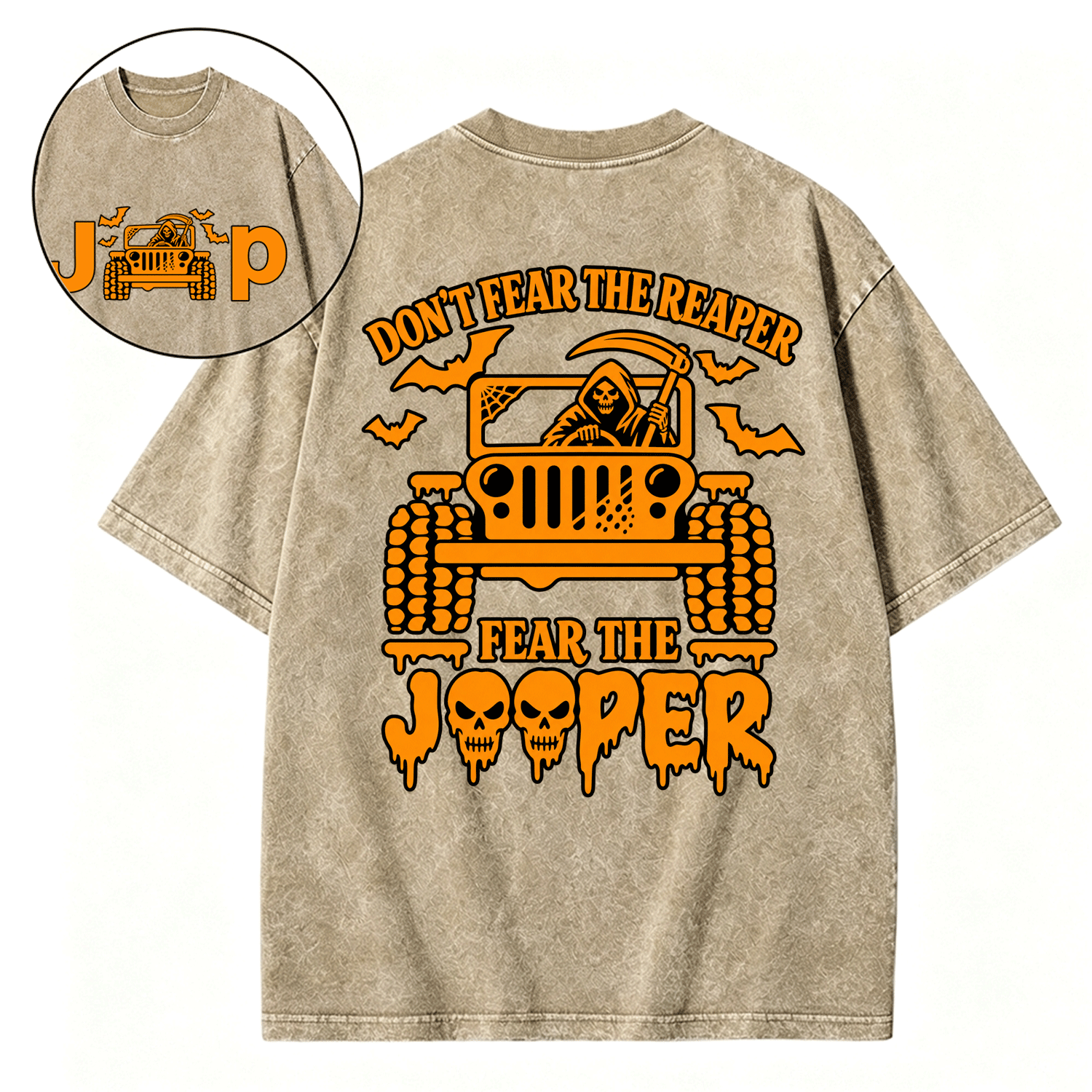 Don’t Fear The Reaper Fear The Jper Washed T-Shirt