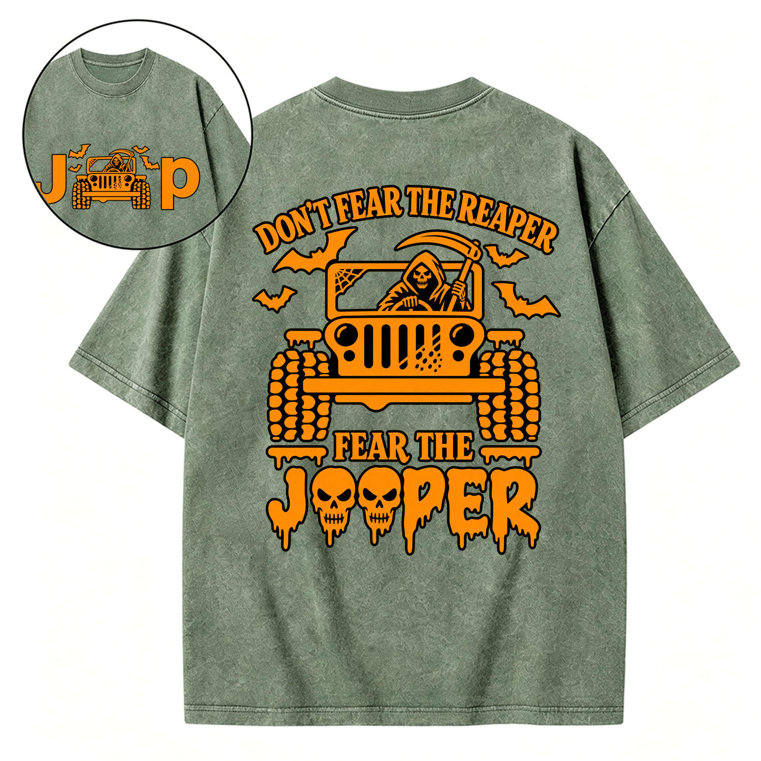 Don’t Fear The Reaper Fear The Jper Washed T-Shirt