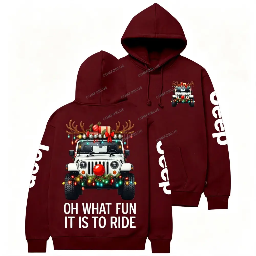 Oh What Fun It Is To Ride Jp Unisex Hoodie