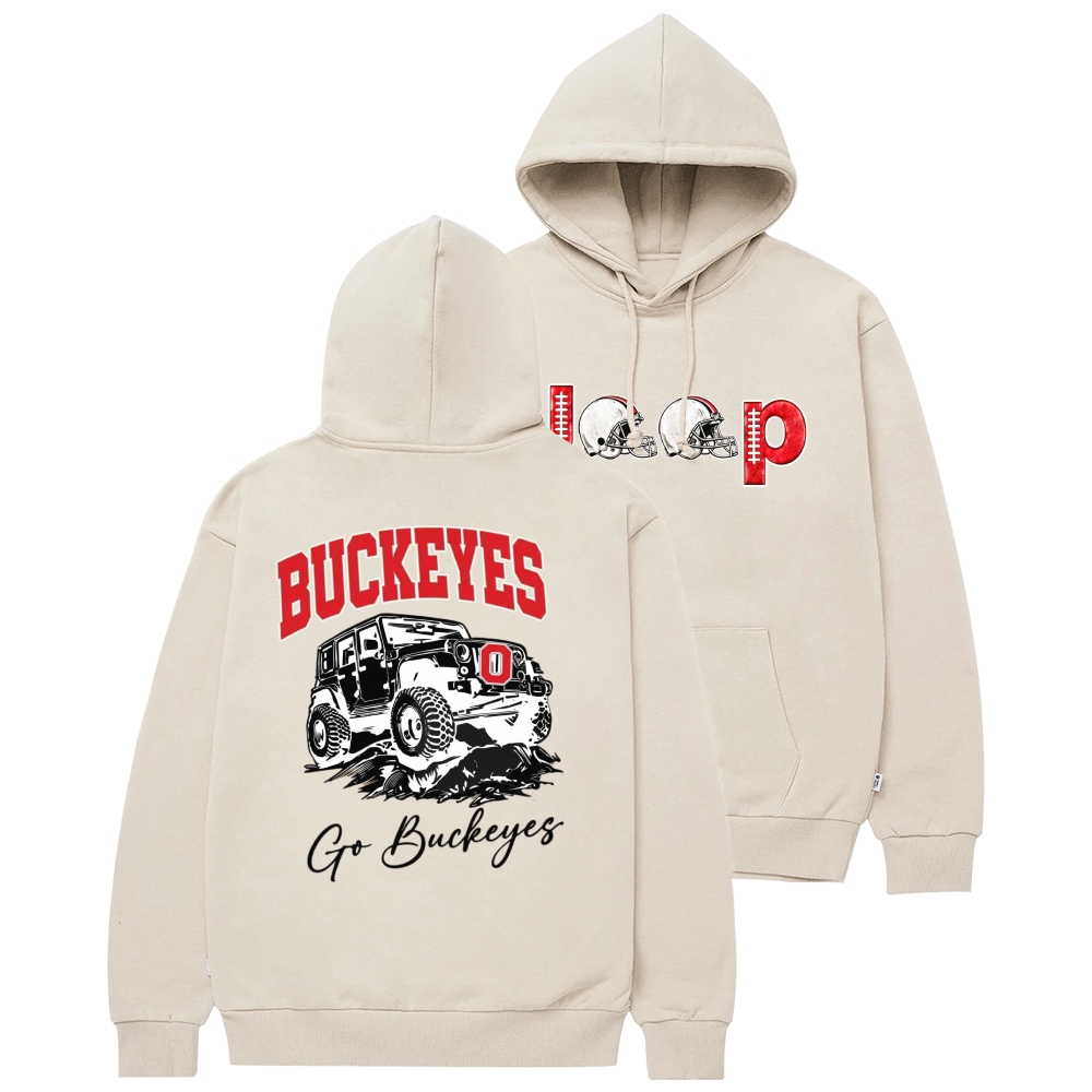 Ohio State Buckeyes X Jp Fans Cotton Hoodie