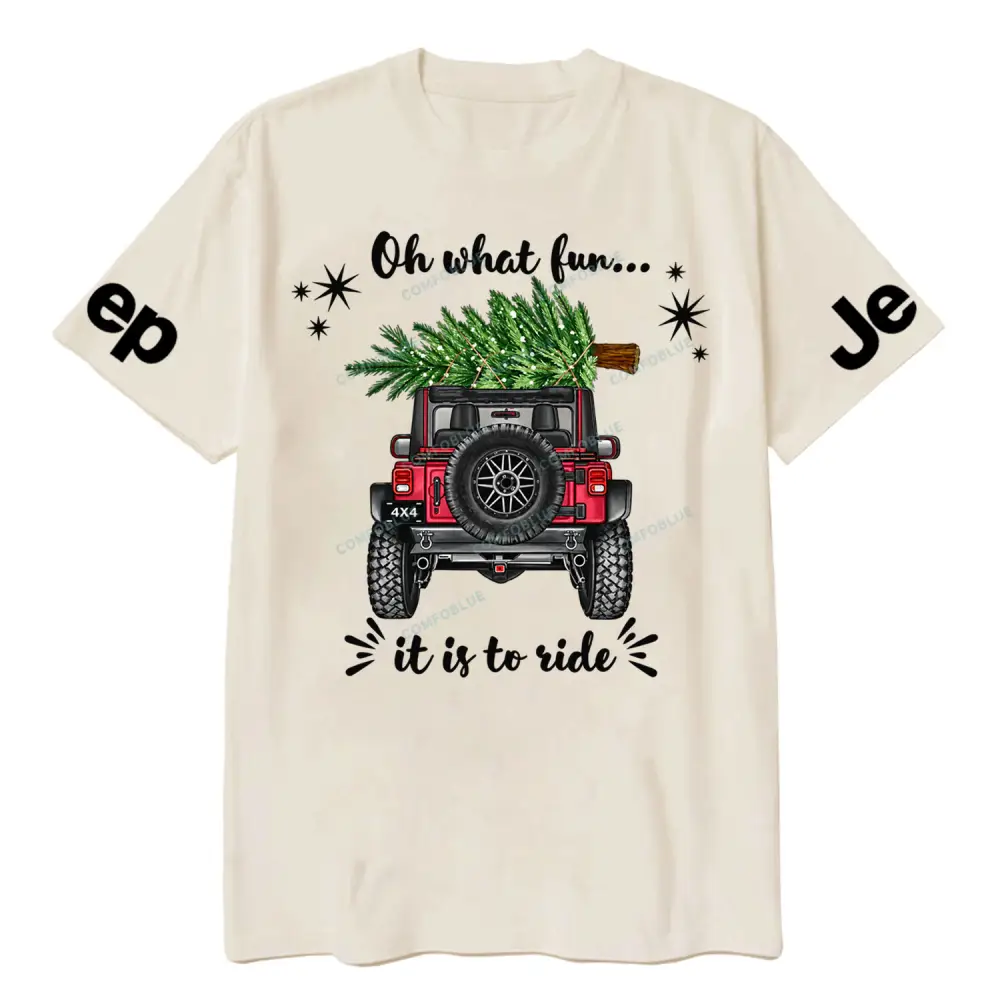 For Offroad 4x4 Truck Lover Cotton Cotton T-shirt