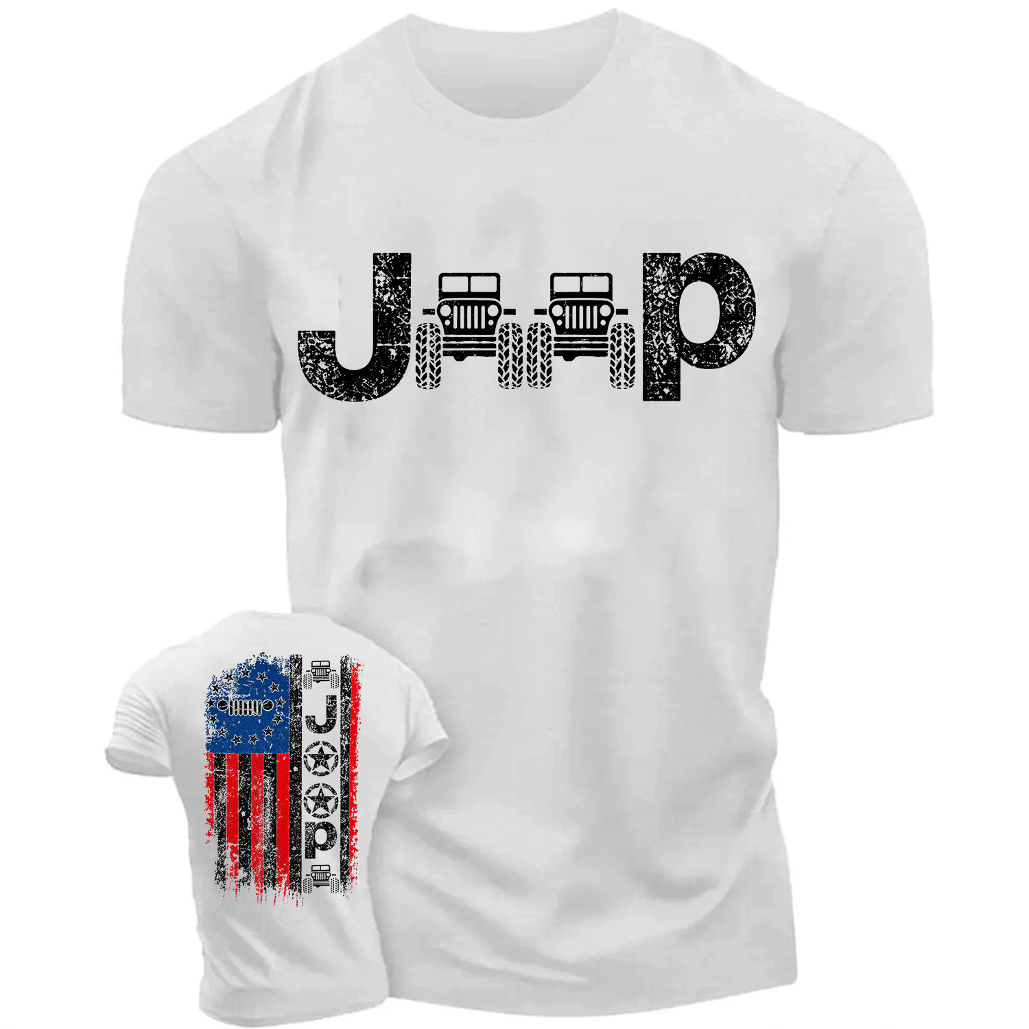 Patriotic Jp Off-Road Cotton Men's T-shirts