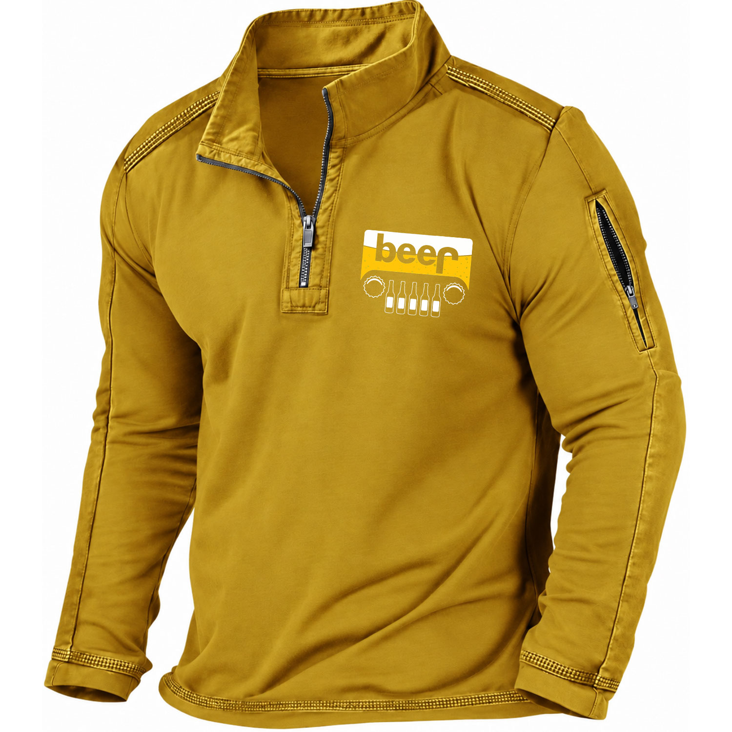 Beer Off-Road Quarter-Zip Sweatshirt