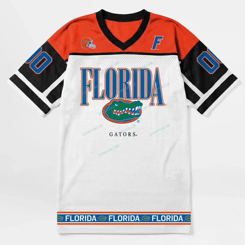 Florida Gators V-Neck Fashion Jersey Dress