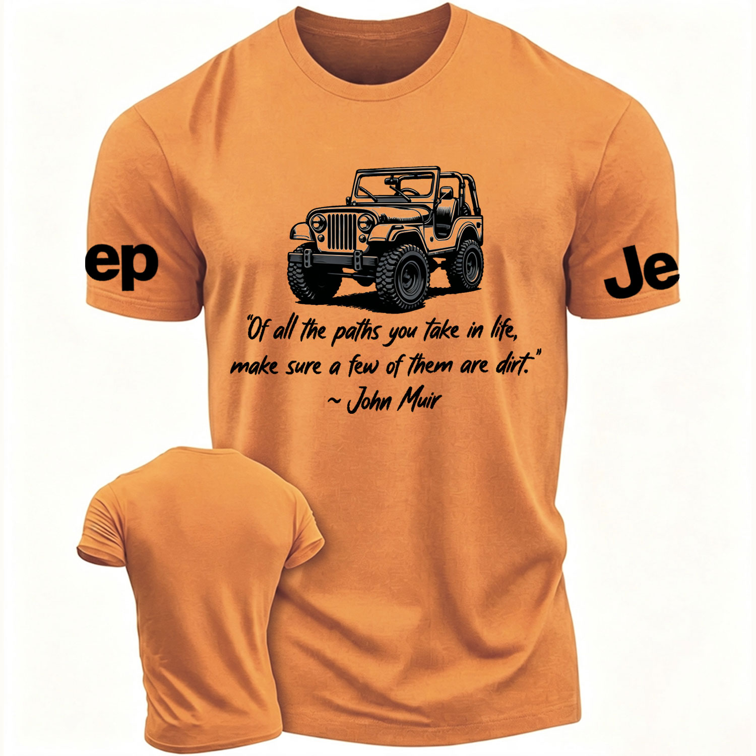 Dirt Path John Muir Quote Jp Unisex T-Shirt