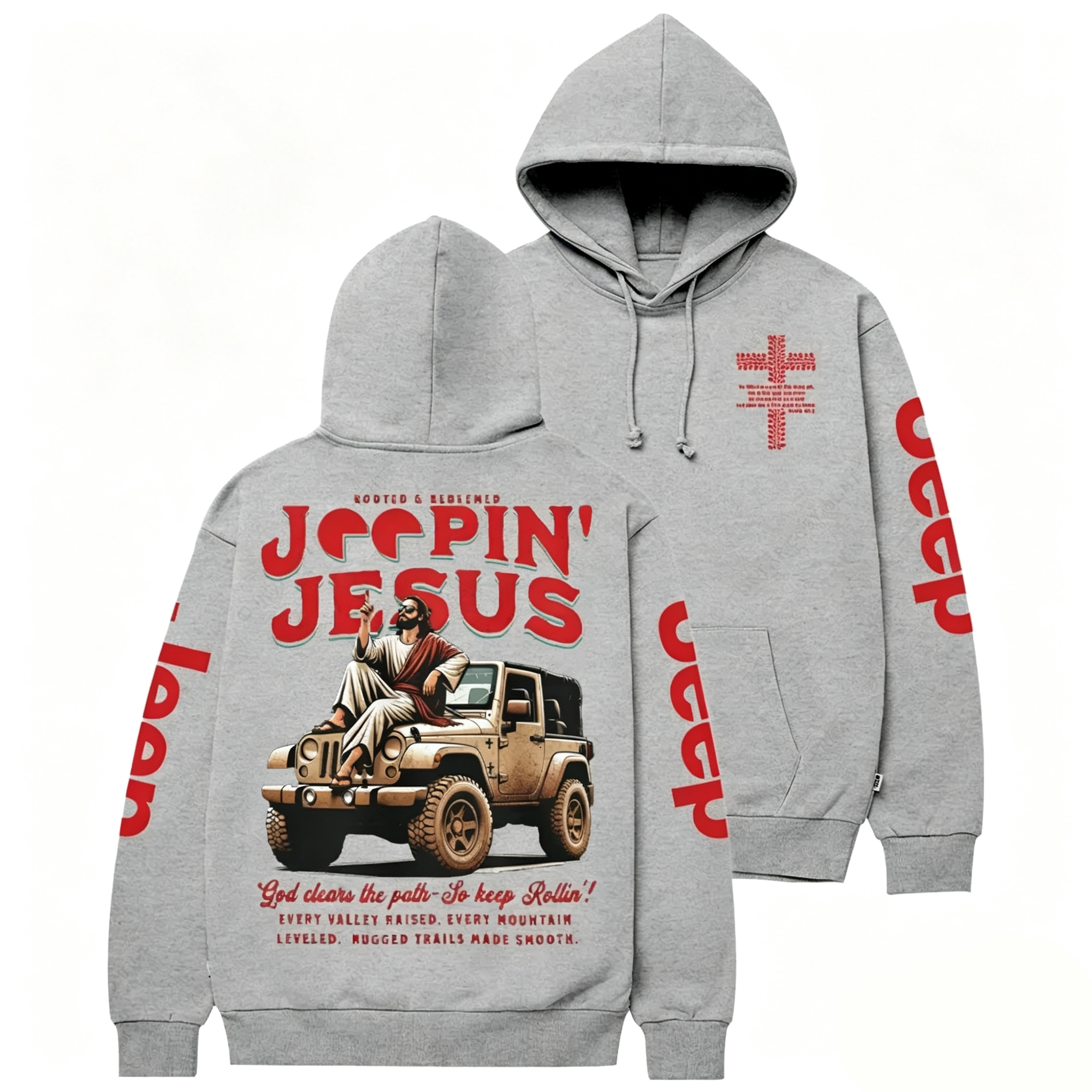 Religion With Jesus Inspirational Jp Casual Hoodie