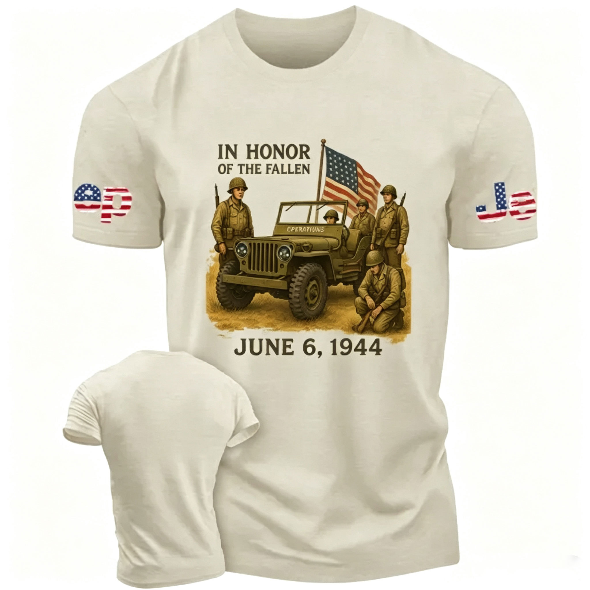 Soldiers In Honor Of The Fallen June 6 1944 Unisex T-shirt 
