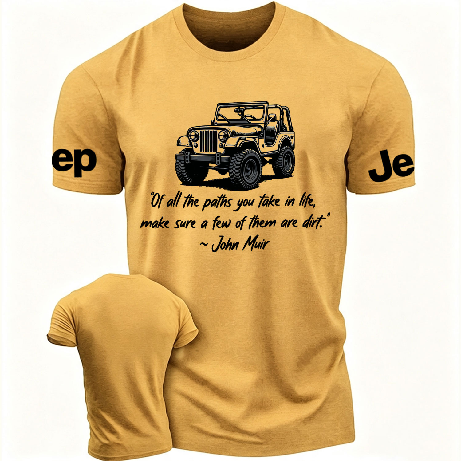 Dirt Path John Muir Quote Jp Unisex T-Shirt