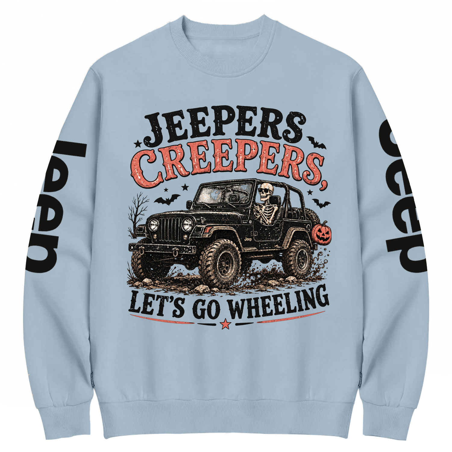 Jpers Creepers Let's Go Wheeling Cotton Sweatshirt