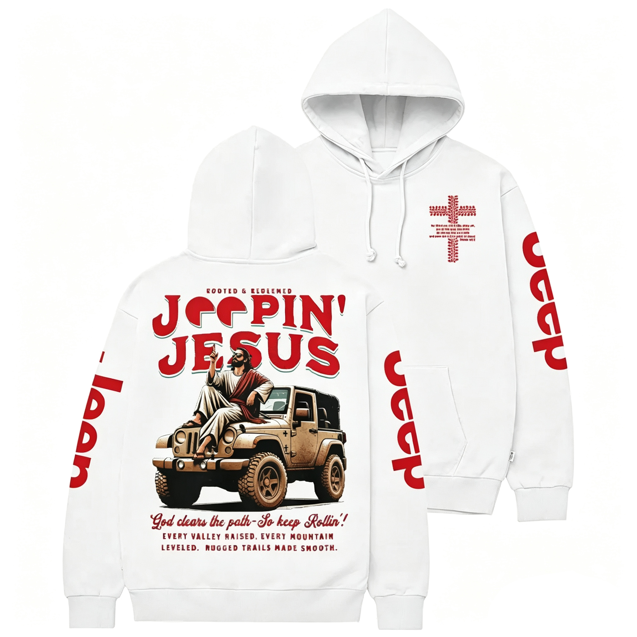 Religion With Jesus Inspirational Jp Casual Hoodie