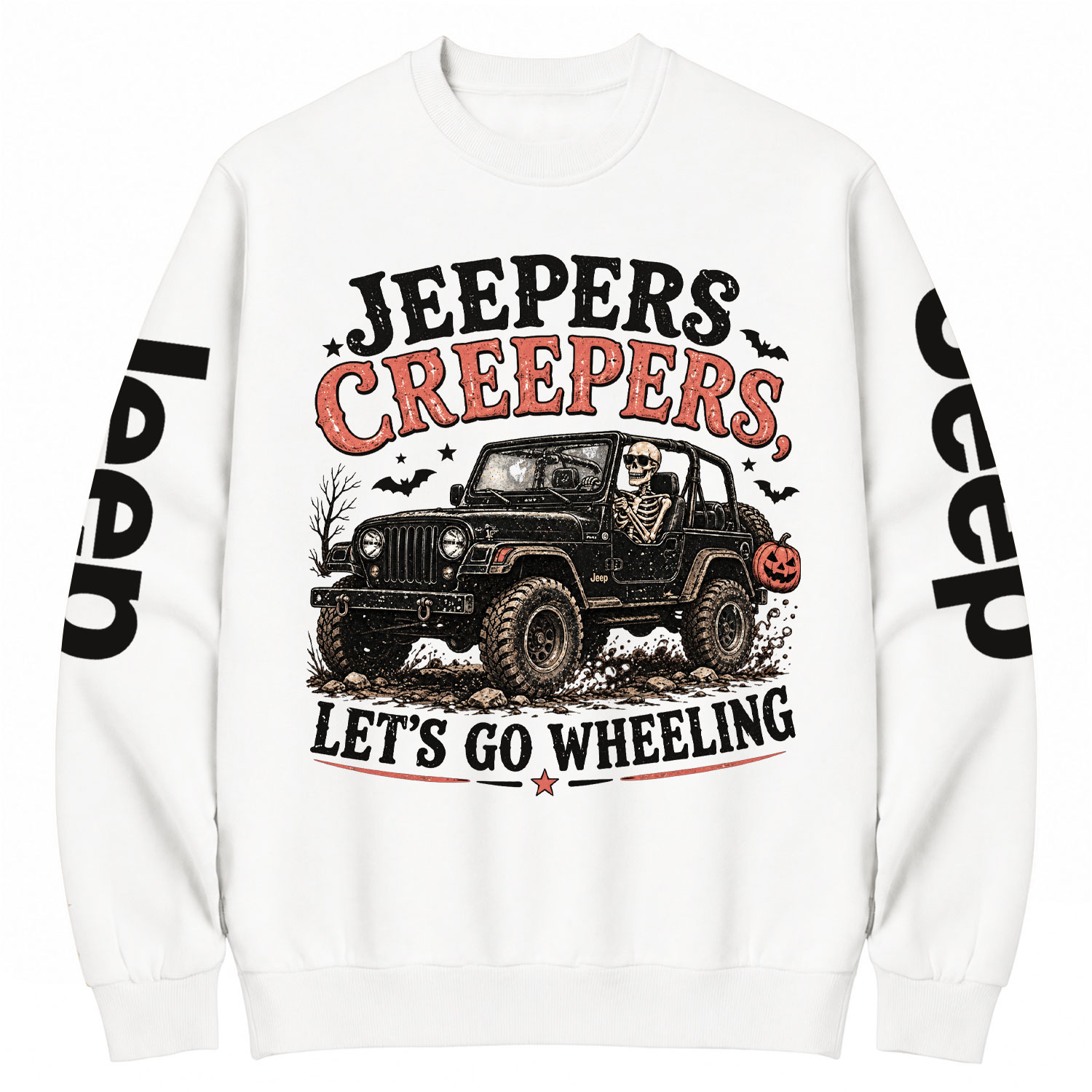 Jpers Creepers Let's Go Wheeling Cotton Sweatshirt